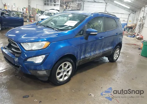 2018 Ford Ecosport Se z USA, uszkodzony, nr VIN MAJ6P1UL6JC227831